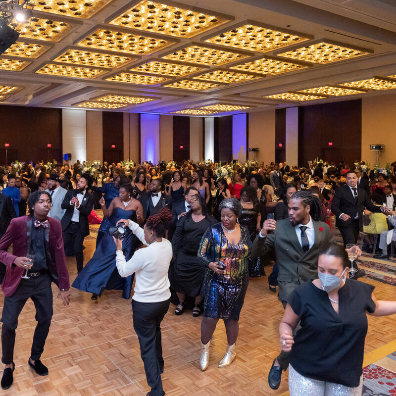 People dancing at Charter Day 2024