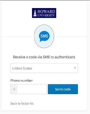 Phone number entry field