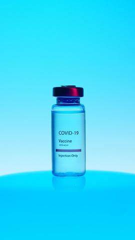 Photo of COVID-19 Vaccine Container