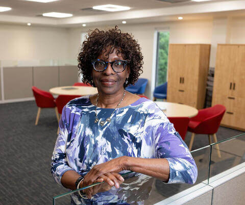 Ingrid Sturgis, department chair and an associate professor specializing in new media in the Department of Media, Journalism and Film in the Cathy Hughes School of Communications